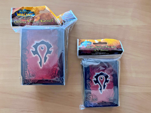 Pack deck box sleeves - box+75, sleeves-horde