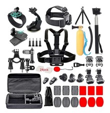 Go-Pro Action Camera Accessories Kit for GoPro Hero Over 50 Pieces 