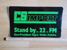 Autocollant CS IMPORT - CB