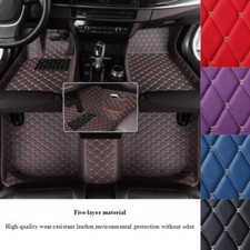 For Volkswagen Passat Custom Luxury Auto Carpets Car Floor Mats Waterproof