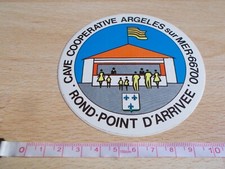 Wine sticker - CAVE COOPERATIVE ARGELES SUR MER
