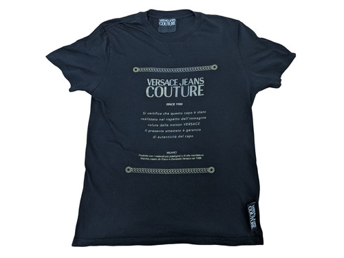 Versace jeans couture black - versace,