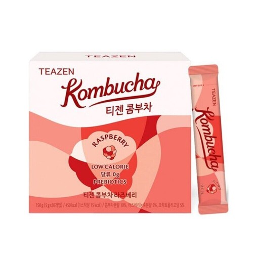 Teazen kombucha raspberry - kombucha, 5g