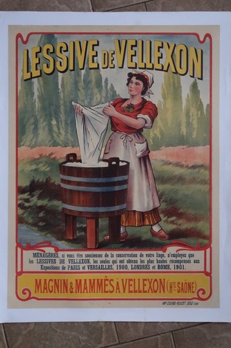 Ancienne affiche publicitaire