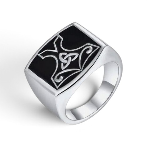 Bague chevalière argent - chevalière,