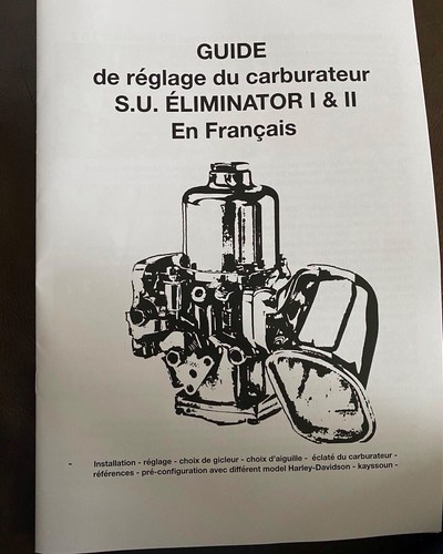 Manuel carburateur su - du,