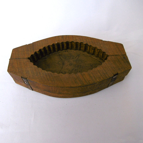 Ancien moule beurre bois - moule,