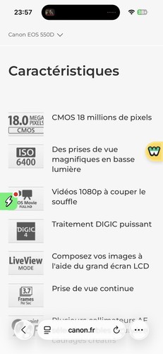 Canon eos 550d - canon,