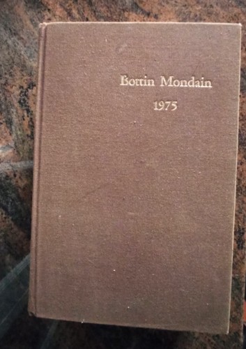 Bottin mondain 1975 pub - bottin,