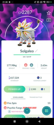 Solgaleo non shiny registred - (,
