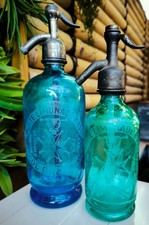 Rare Lot De 2 Siphons Syphon