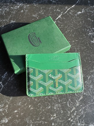 Goyard porte cartes cuir - goyard, porte-cartes