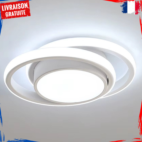 Plafonnier led rond 32w - led,