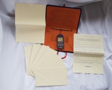 Kit d'embossage gaufrage et calligraphie, plume stylet, Template lettrine A