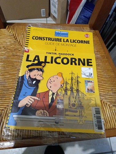 Tintin licorne maquette - la,