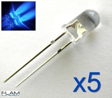 Lot de 5 LED diode 5mm