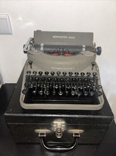 LBC ANTIQUE REMINGTON RAND NOISELESS MODEL 7 GREY TYPEWRITER