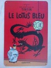 Plaque métal LES AVENTURES DE