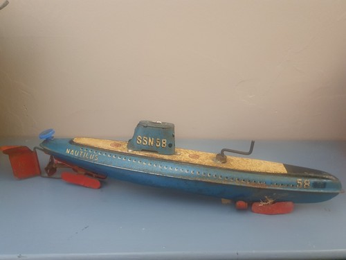 Jouet ancien tole marusan - ancien,