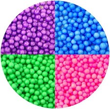 Large Bright Foam Beads |