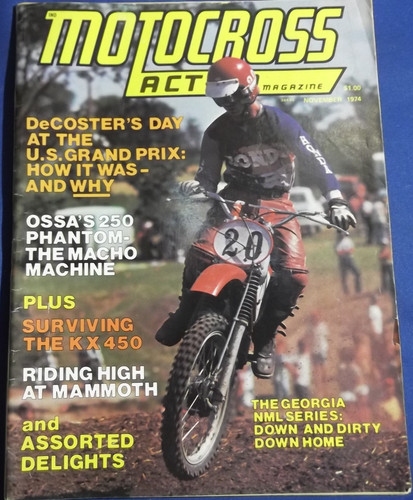 Motocross action magazine nov - motocross,