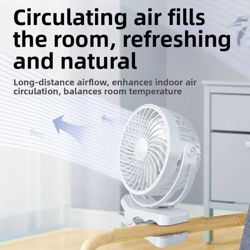 Ventilateur clip compact pour - ventilateur,