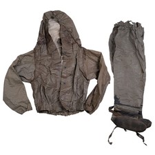 Nva Combinaison DDR Gummianzug Original Abc Vollschutz Gummijacke Humidité