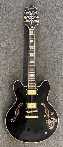 Epiphone sheraton black - sheraton-ii, eb