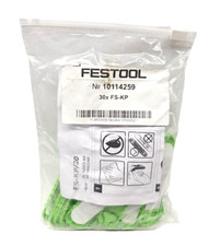 30 Festool Guide Rail FS-KP Adhesive Pads - Green
