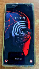 Samsung Galaxy Note10+ Aura Black 256GB Unlocked Star Wars Edition Broken back !