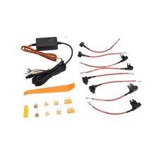 Dash Cam Hardwire Kit With 8 Fuse 12V 24V To 5V 3A Digital Display Dash Camera