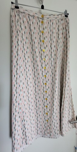Jupe longue boutonnée coton - , t