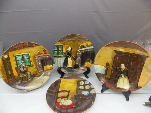 Lot assiettes champetres - lot,