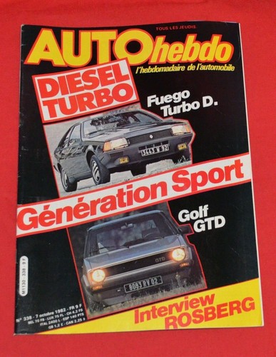Auto hebdo 338 - auto,