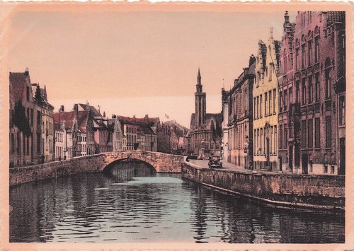 Belgique bruges quai miroir - belgique, du