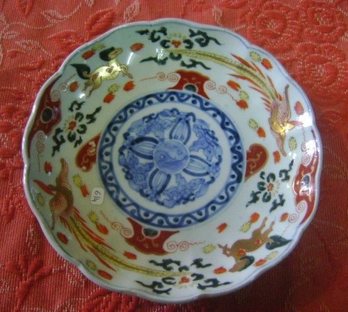 Ancienne assiette porcelaine - ancienne,