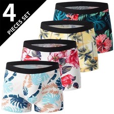 Pack 4 Boxers Homme Confort