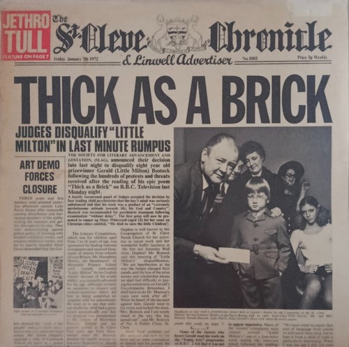Jethro tull thick as a - tull,