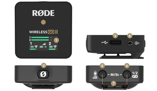 Rode wireless - go, (2e