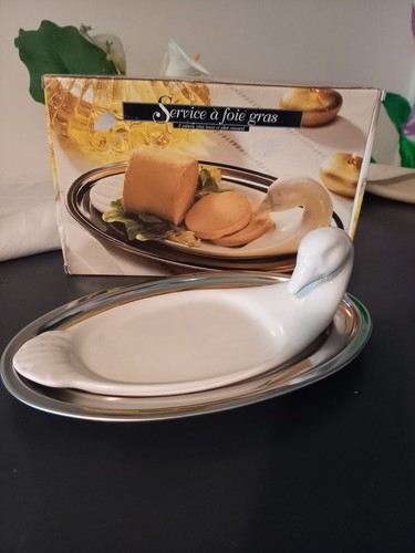 Ancien plateau foie gras - plateau, a