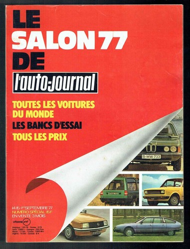 Auto journal le salon - l'auto,