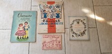 4 LIVRES DE CHANSONS