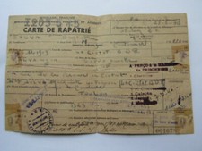 FRANCE 2ème GM 39-45 : CARTE