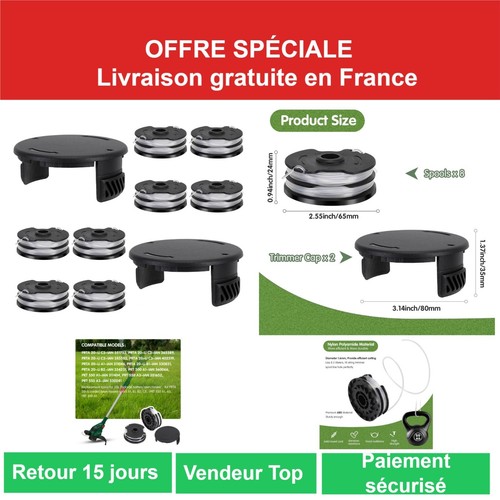 Bobines fil pour - 8,