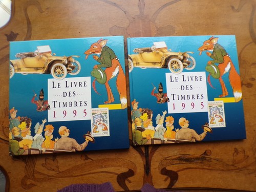 9725 livre des timbres - timbres, 1995
