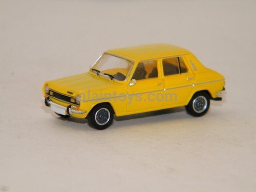 Simca 1100 yellow - yellow, premium