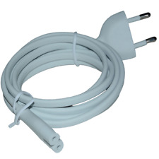 White AC Power Cable Cord 6ft for Apple TV 3 4 5G 4K Mac Mini Time Capsule