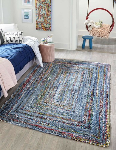 Tapis 100 coton - tapis, denim