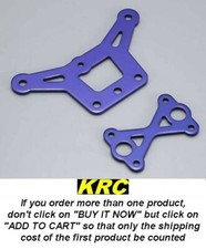 IF129BL KYOSHO INFERNO MP7.5 SERVO SAVER UPPER PLATE & CENTER DIFFERENTIAL PLATE