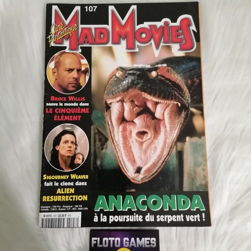 Magazine mad movies 107 - movies, n°107